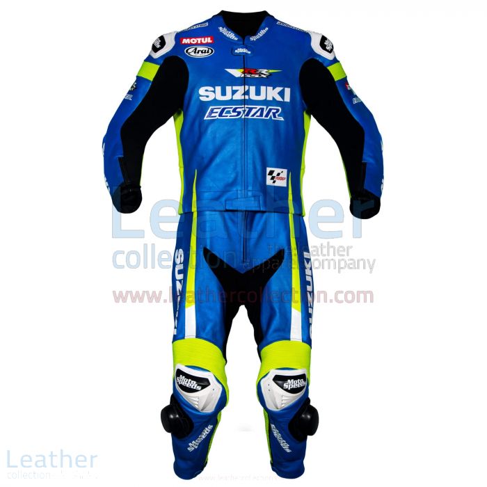 Comprare on line Maverick Vinales Suzuki MotoGP 2015 Tuta in Pelle €