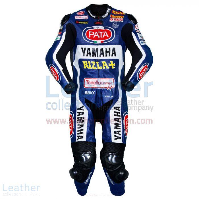 Shop Michael van der Mark Yamaha SBK 2017 Rennen Lederkombi