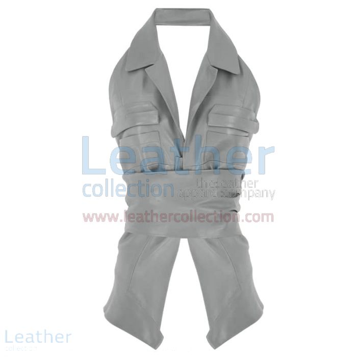 Grab Now Naked Belted Fashion Leather Vest for ¥16,688.00 in Japan