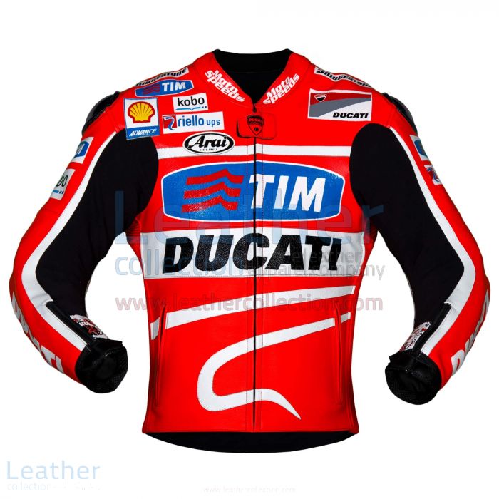tienda Nicky Hayden 2013 MotoGP Ducati Chaqueta de cuero €387.00