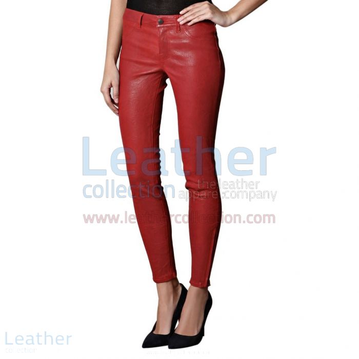 Red Leather Pants | Buy Now | Leather Collection