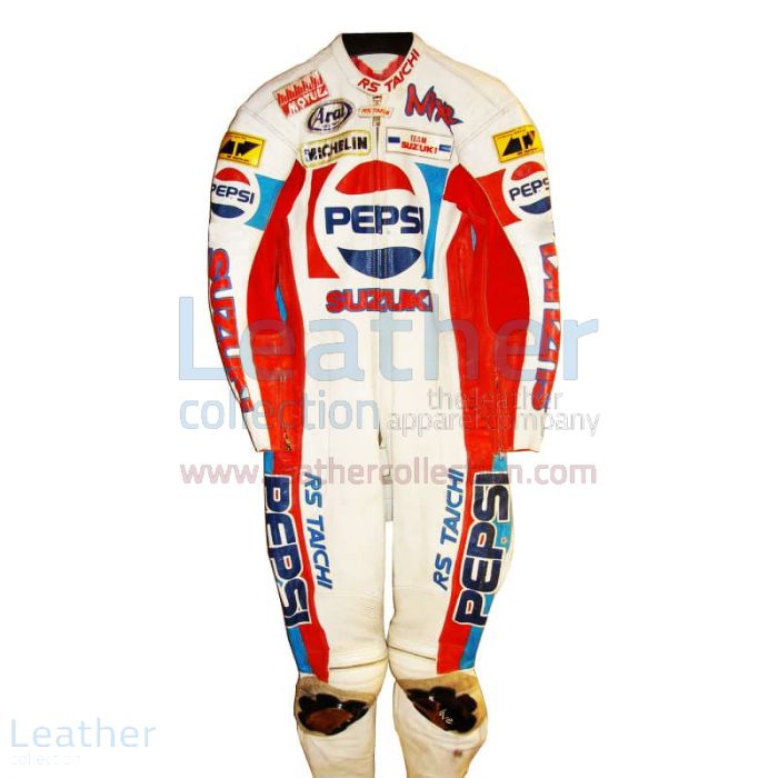 Personalizza online Rob McElnea Pepsi Suzuki GP 1988 Tuta da Corsa €