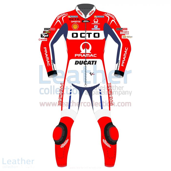 Einkaufen Scott Redding Ducati Pramac 2017 MotoGP Lederanzug