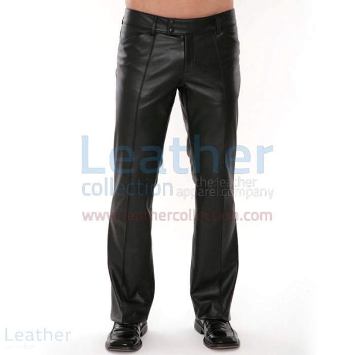 Mens Black Leather Pants – Fashion Leather Pants | Leather Collection