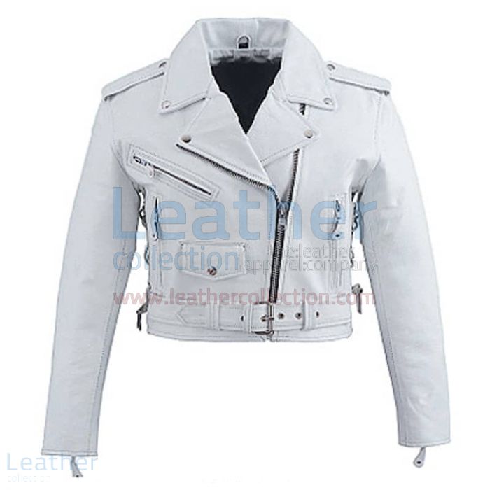 Buy Now Snow Brando Style Biker Leather Jacket for $199.00