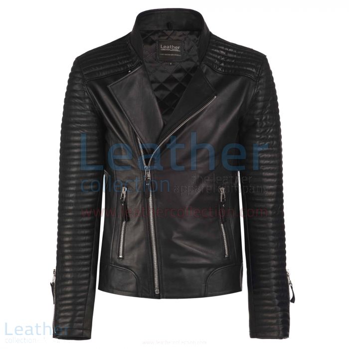 Offering Online Prince Military Biker Leather Jacket for CA$471.60 in