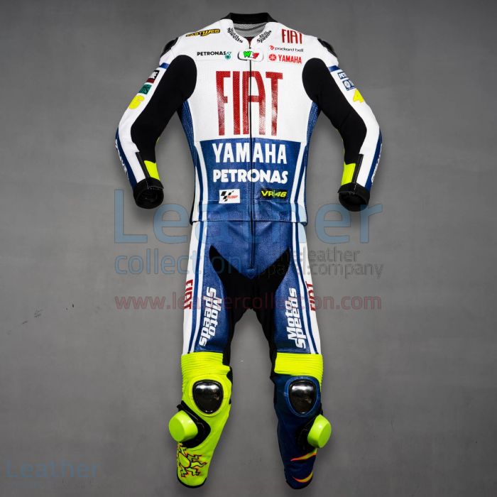 Beanspruche jetzt Valentino Rossi Yamaha Fiat MotoGP 2010 Rennanzug