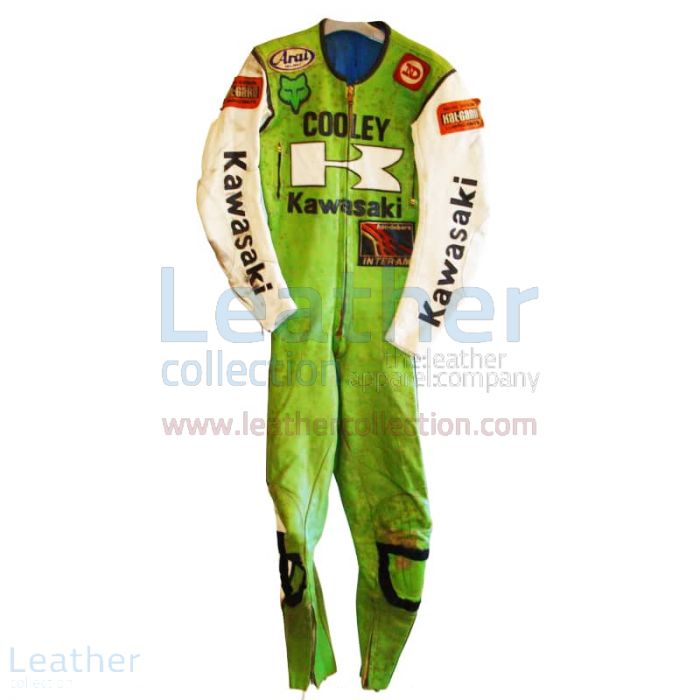 Claim Online Wes Cooley Kawasaki AMA 1983 Leather Suit for SEK7,911.20