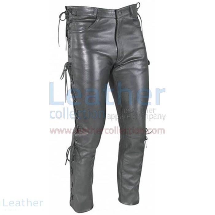 Shop Women Leather Lace Pants for ¥16,688.00 in Japan