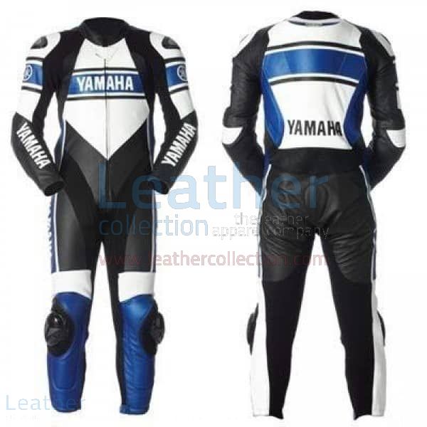 Buy Yamaha Motorcycle Leather Suit Blue for ¥95,200.00 in Japan