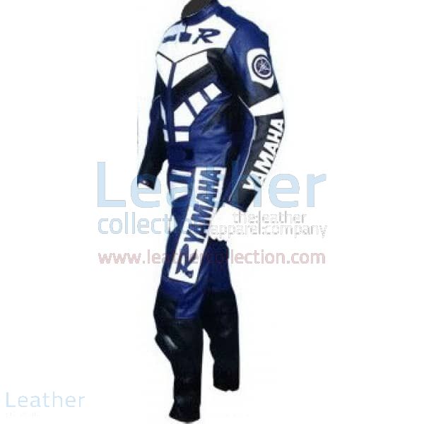 Shop Online Yamaha R Racing Leather Suit Blue for ¥95,200.00 in Japan