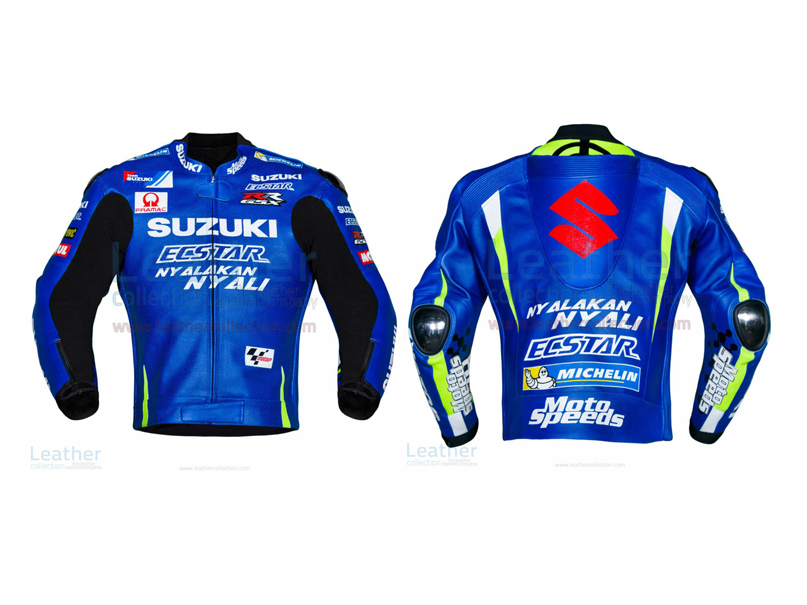 Andrea Iannone Suzuki MotoGP 2017 Leather Jacket