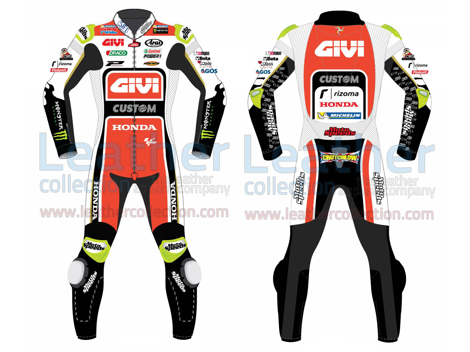 Cal Crutchlow LCR Honda 2017 MotoGP Race Suit