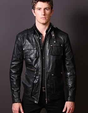 Mens Leather Coats for Sale