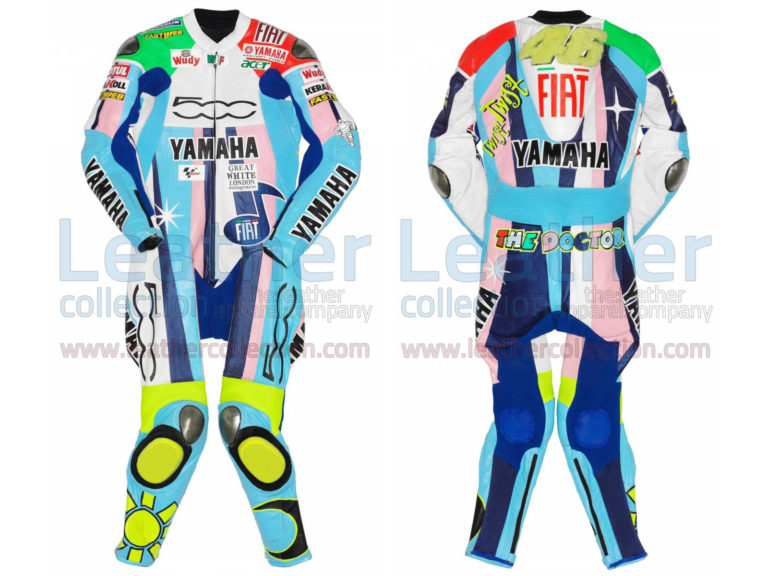 Valentino Rossi Yamaha Fiat 500 MotoGP 2007 Suit