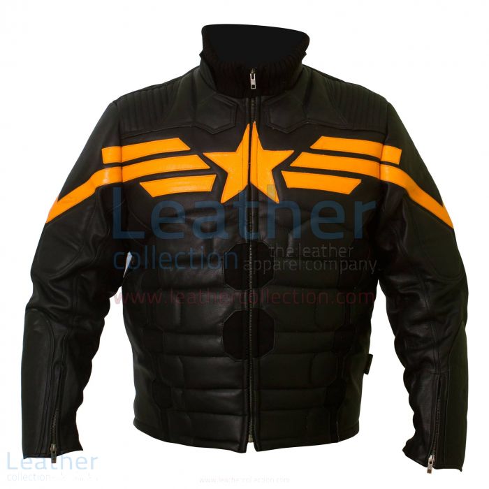 Captain america leather jacket