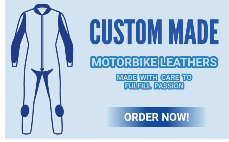 Custom made leather race suits