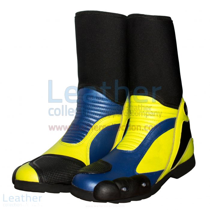 Motorcycle race boots