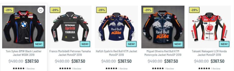 Motogp racing jackets