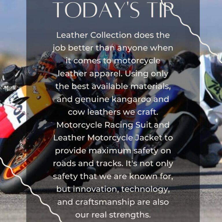 leather motorcycle jackets and suits