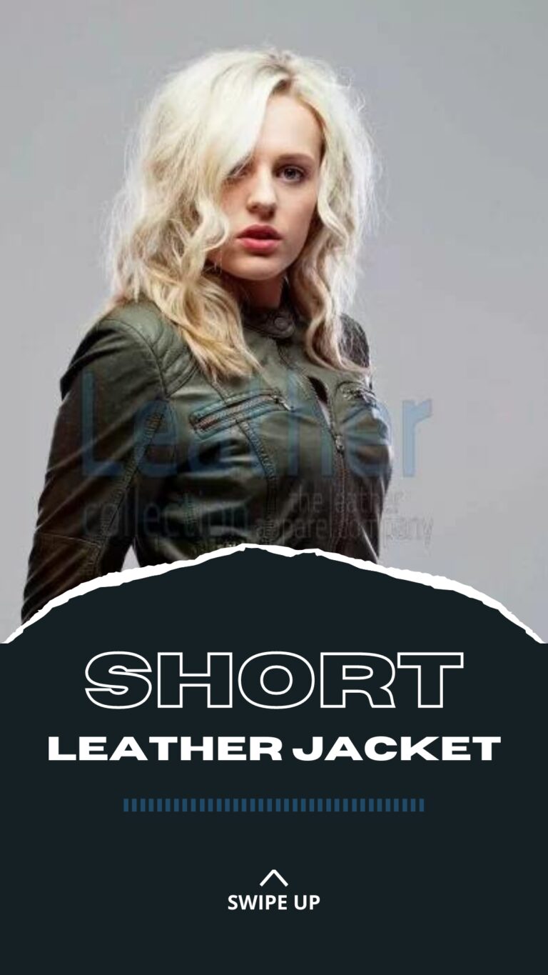 Short Leather Jacket Women